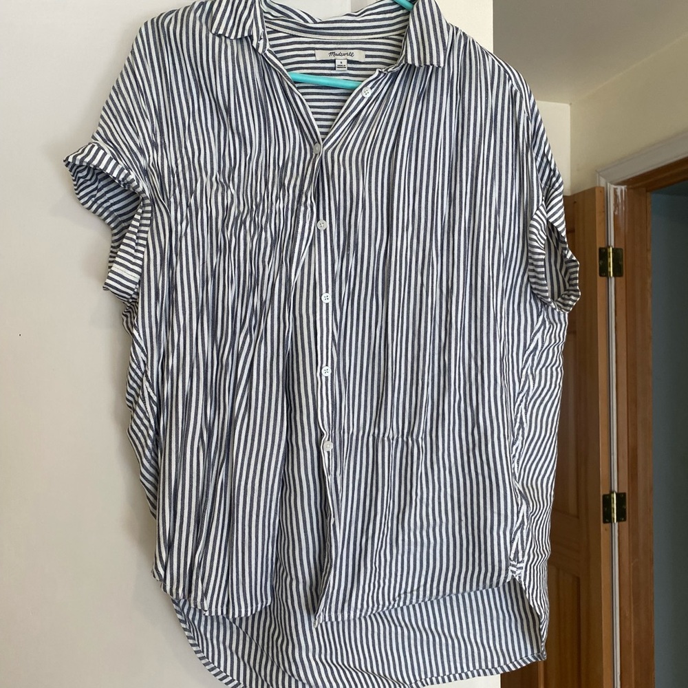 Madewell button up blouse